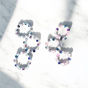 Elegant Multicolor Beaded Bracelet Set